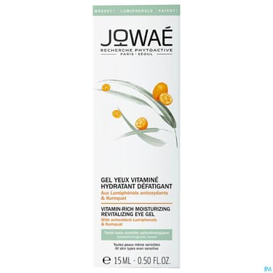JOWAE GEL YEUX VITAMINE HYDRA 15ML