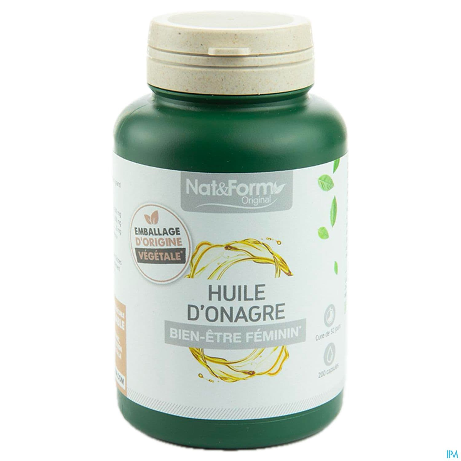 Nat Et Form Huile Onagre Capsule 200