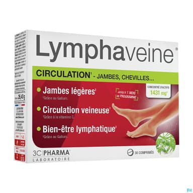 3c Pharma Lymphaveine Comprime 30