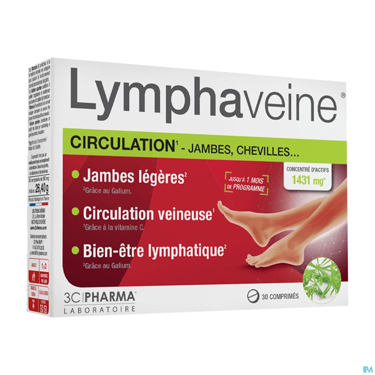 3c Pharma Lymphaveine Comprime 30