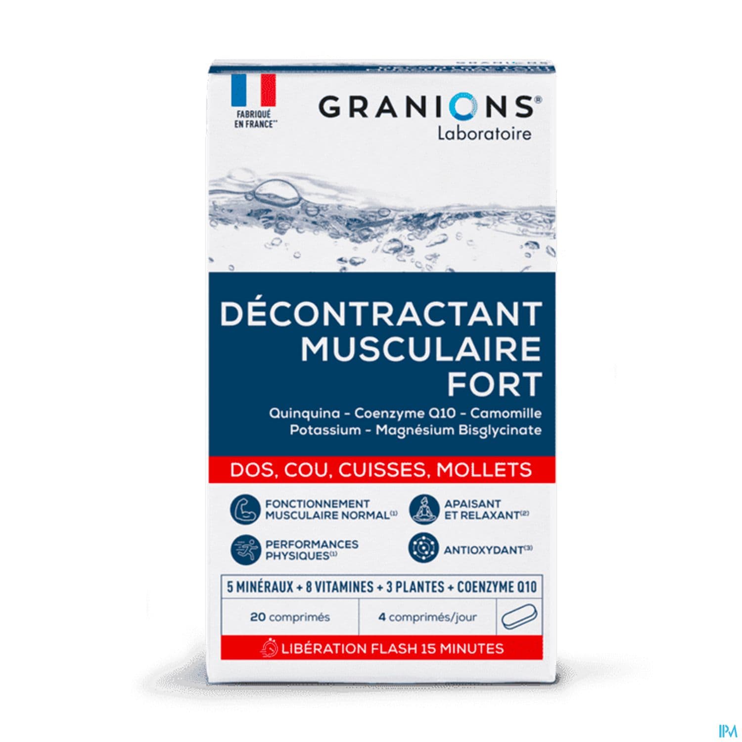 GRANIONS DECONTR MUSC FORT CPR 20