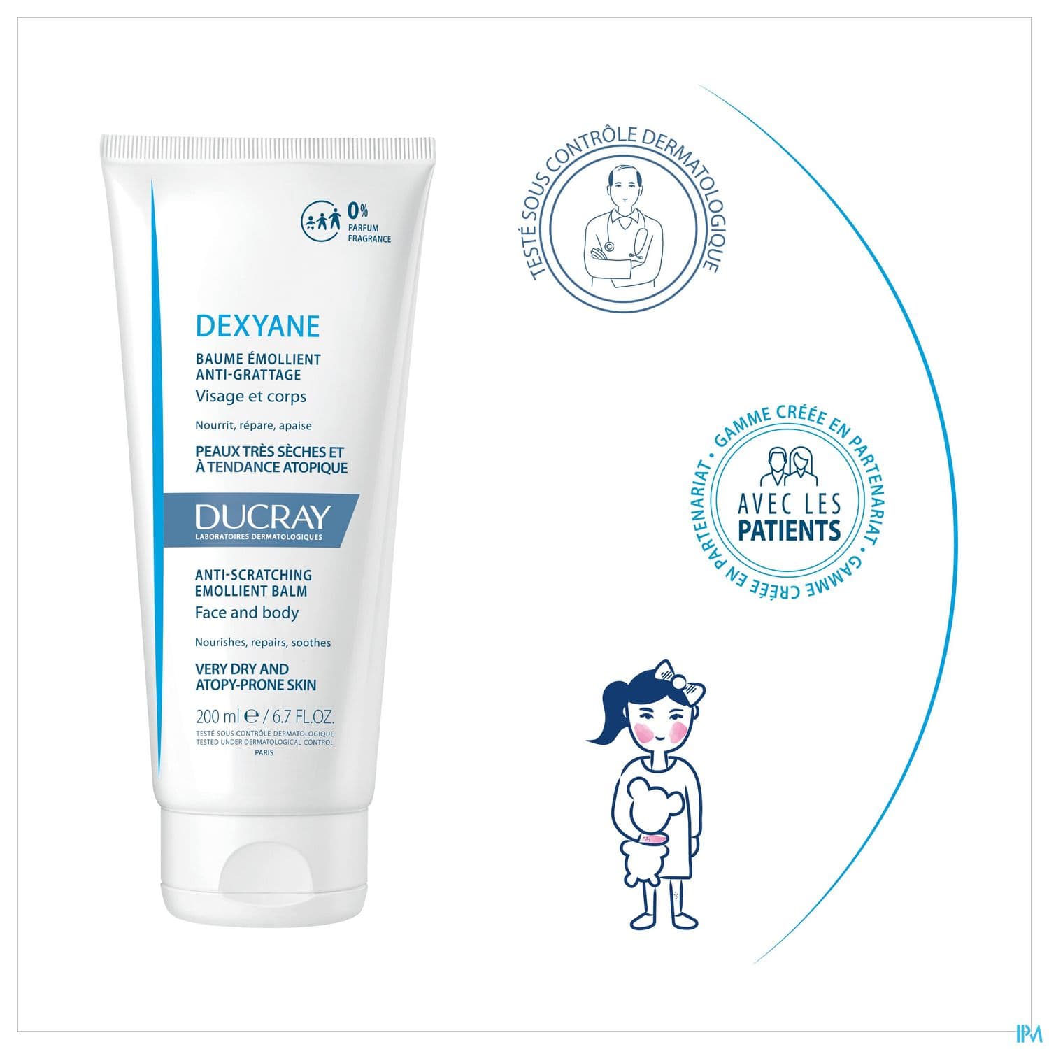 DUCRAY DEXYANE BAUME EMOL 200ML
