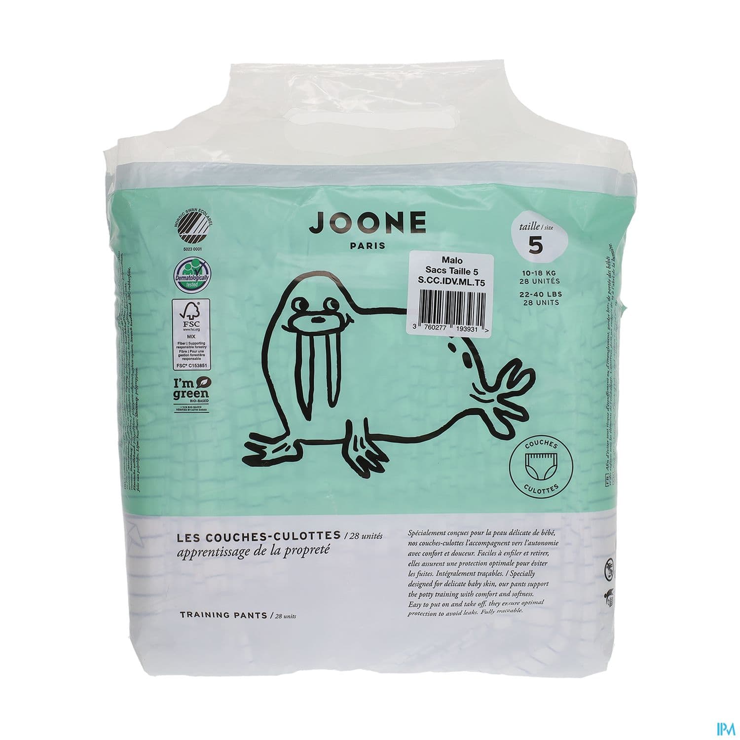 JOONE COUCHE CULOT MALO T5 X28