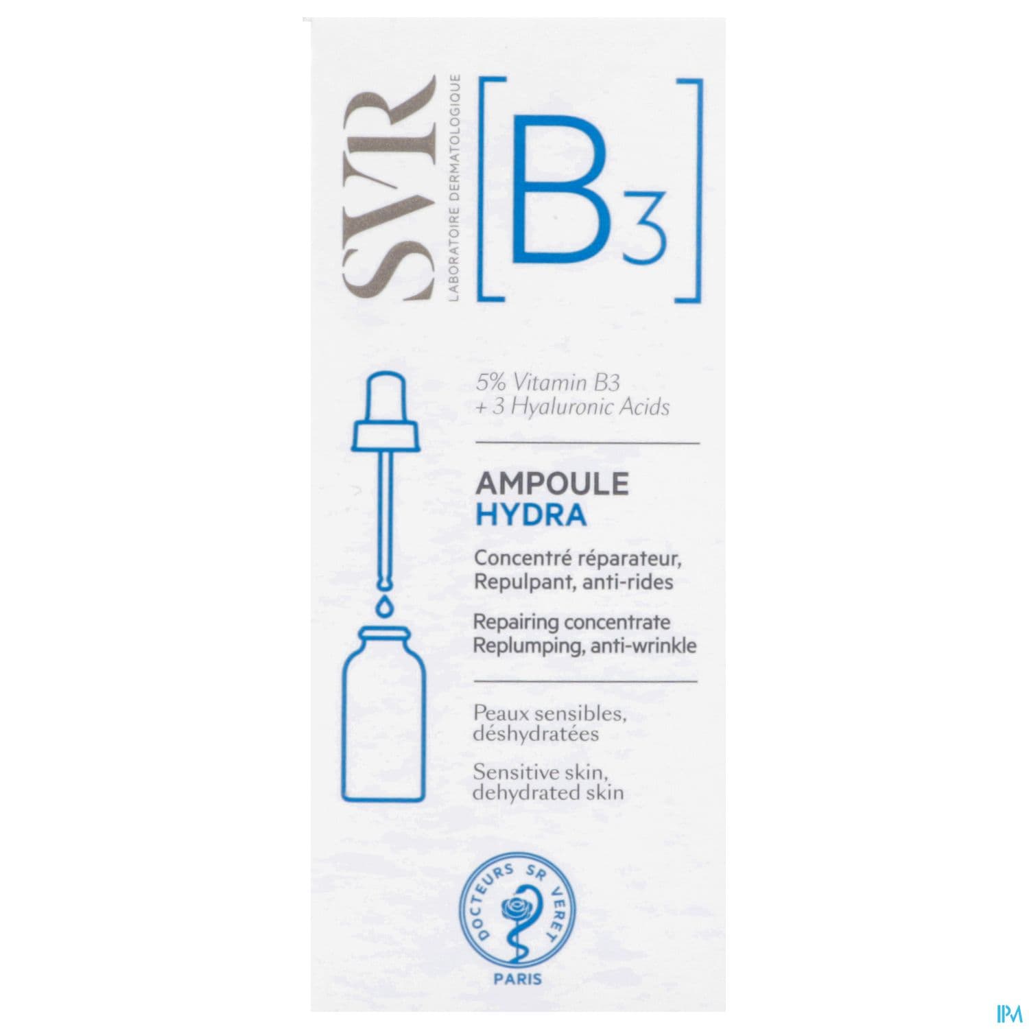 SVR AMPOULE B3 HYDRA 30ML