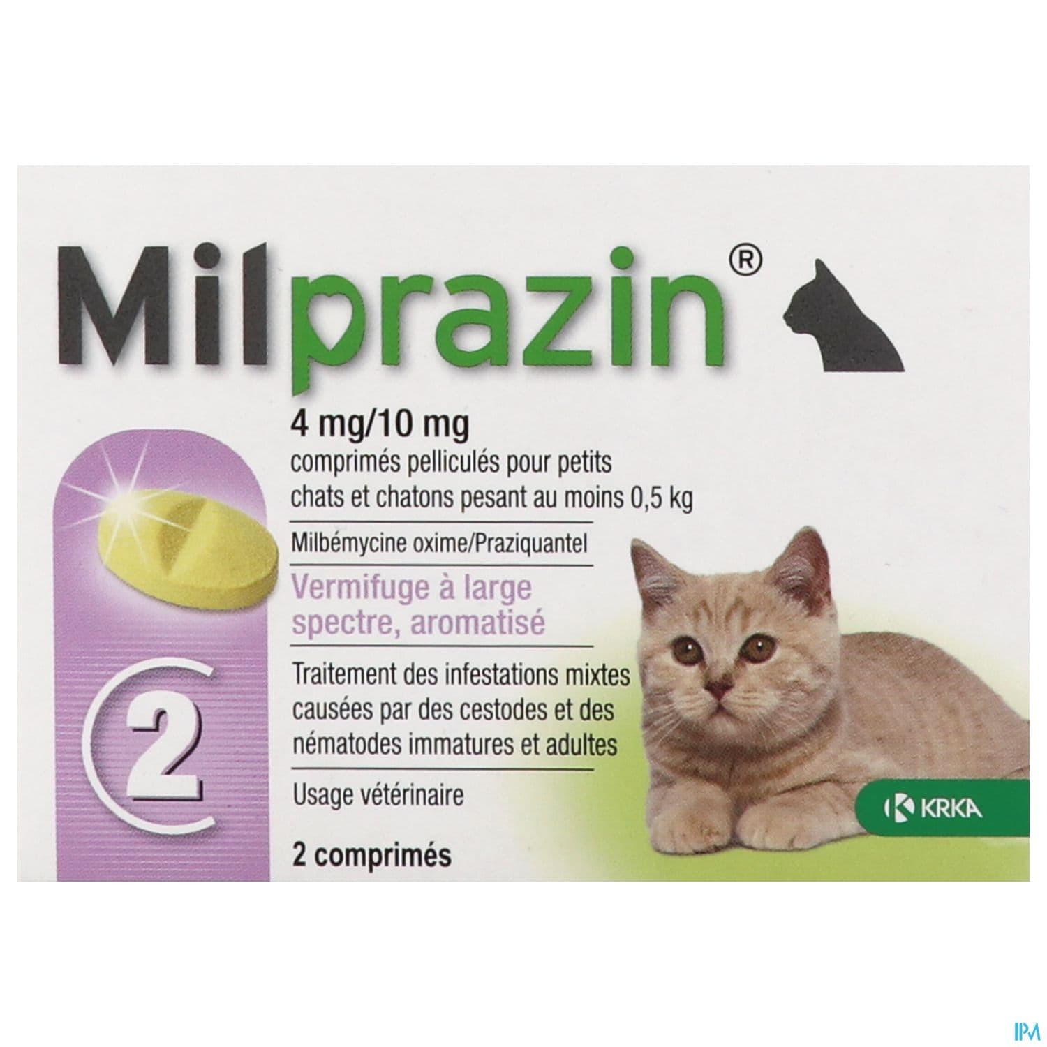 MILPRAZIN 4MG/10MG CHAT CPR 2