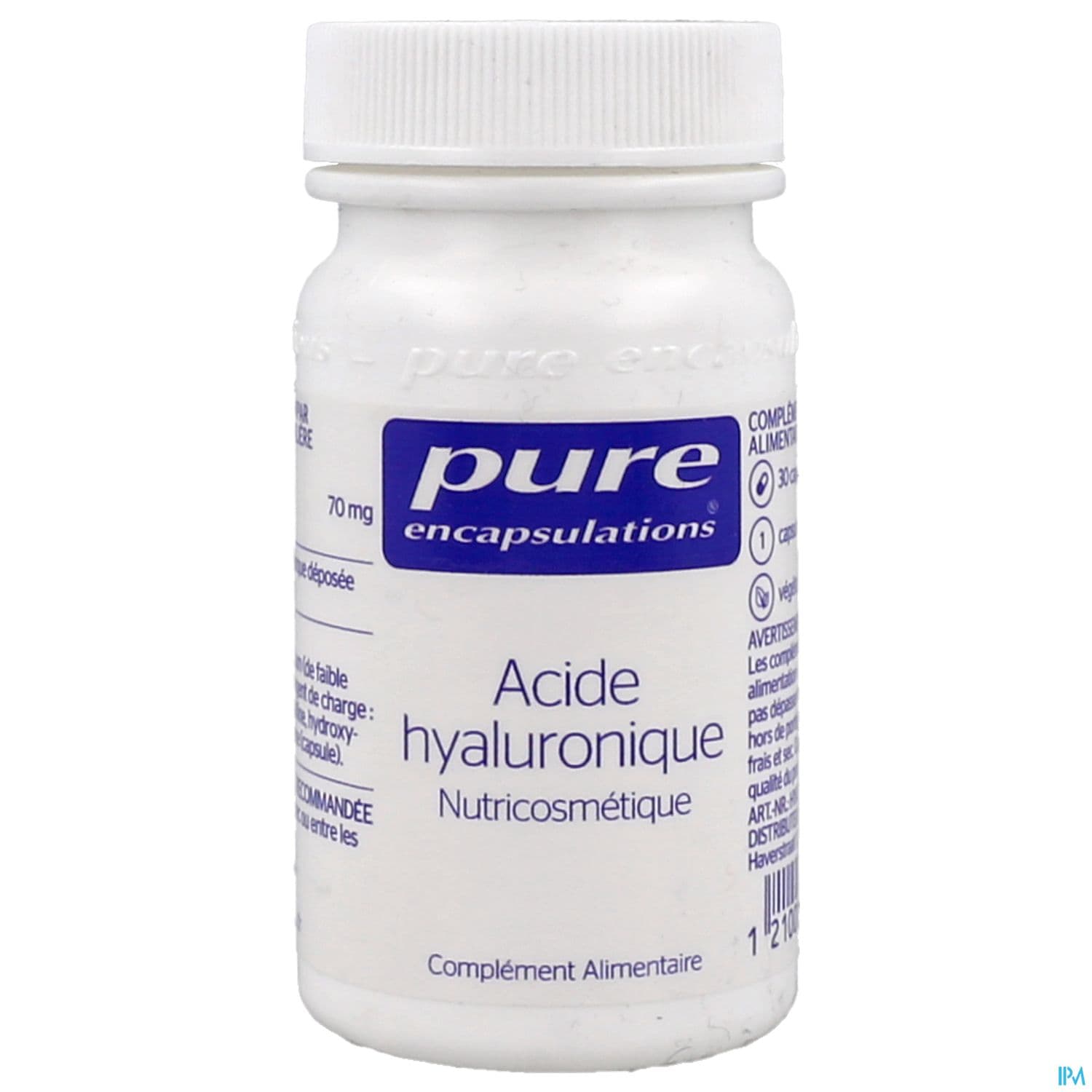 PURE ENCAPSULAT ACIDE HYAL CAPS 30
