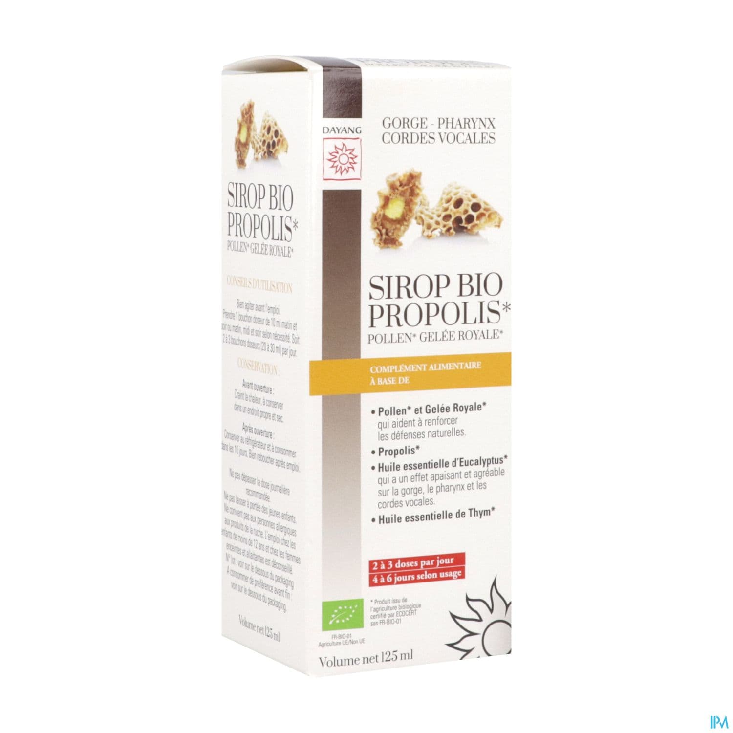 DAYANG PROPOLIS SIROP 125ML — Pharmacie Chapelle International
