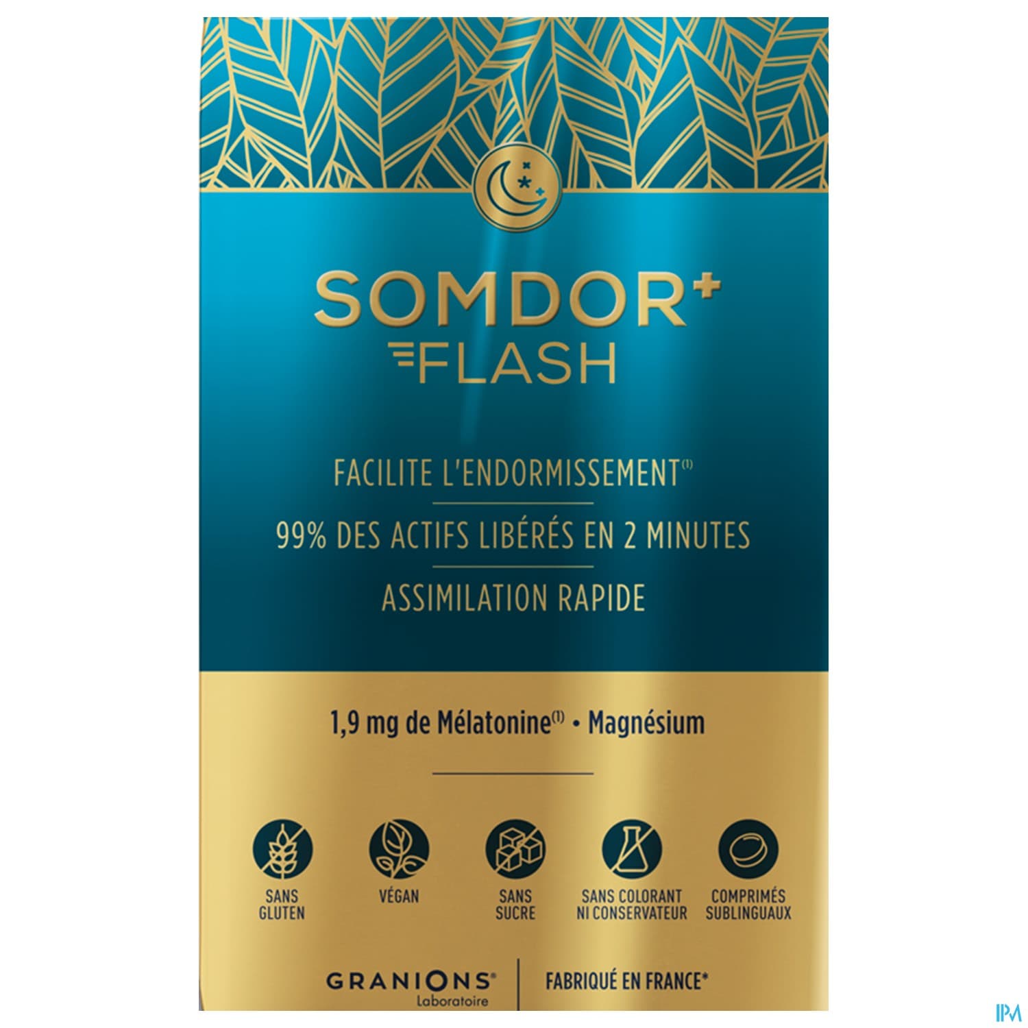 Granions Somdor+ Melatonine Flash Comprime Sublingual 20