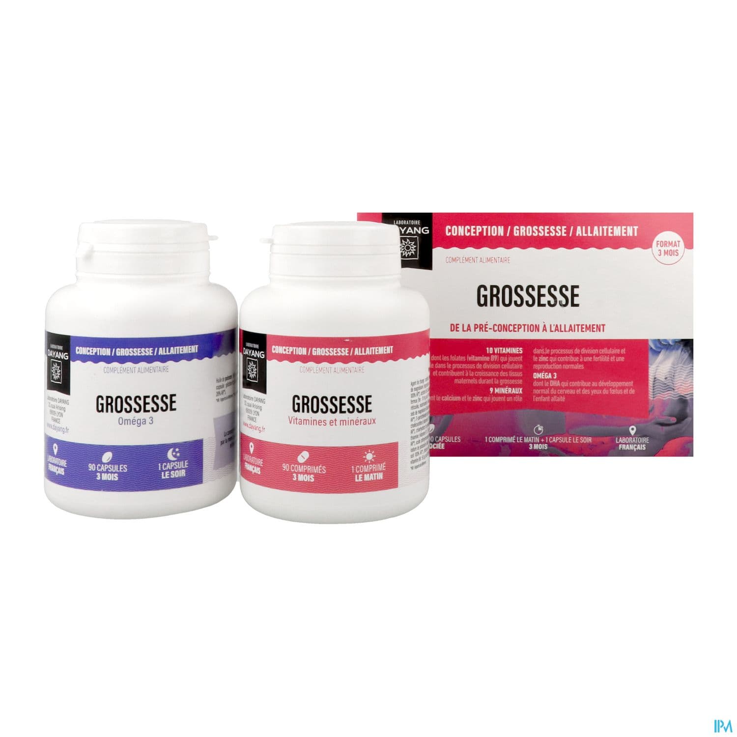Dayang Grossesse 3mois Comprime 90 + Capsule 90