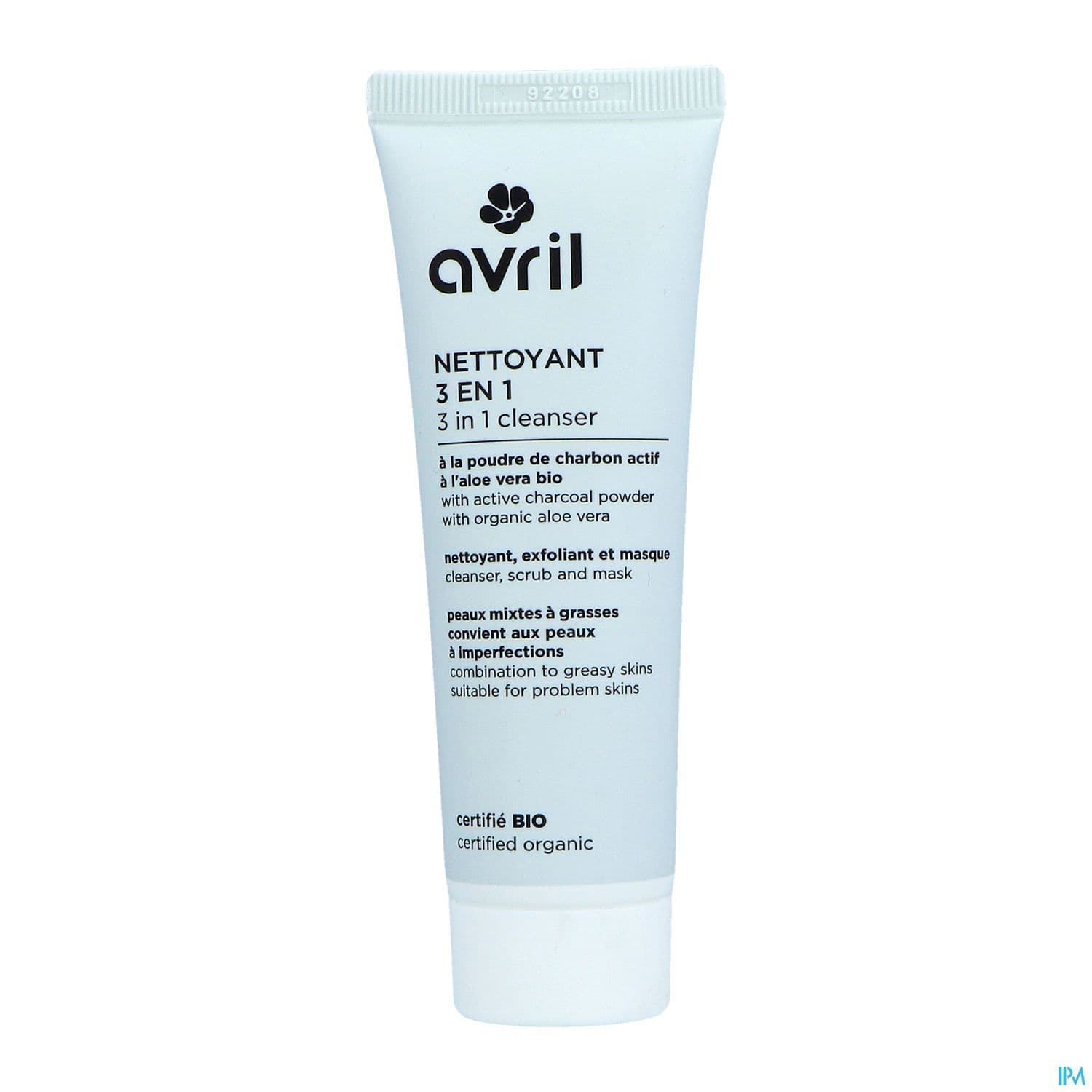 AVRIL NETTOYANT 3EN1 50ML
