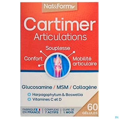 Nat Et Form Cartimer Gelule Vegetale 60