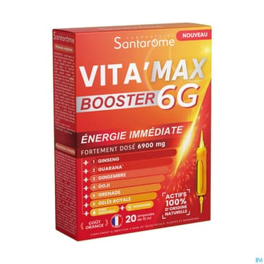 Santarome Vita'max Booster 6g Ampoule 20