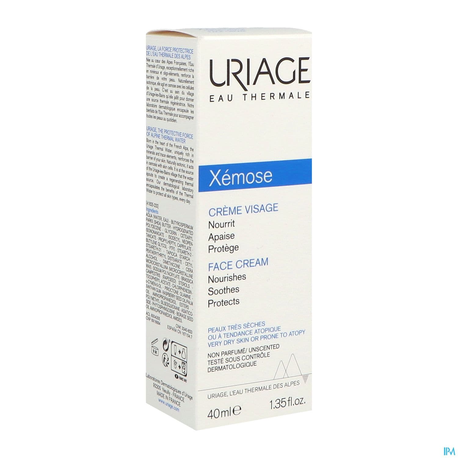 URIAGE XEMOSE CR VISAGE 40ML