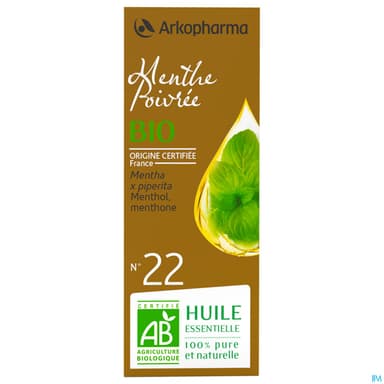 ARKOESS MENTHE P BIO N°22 HE 10ML