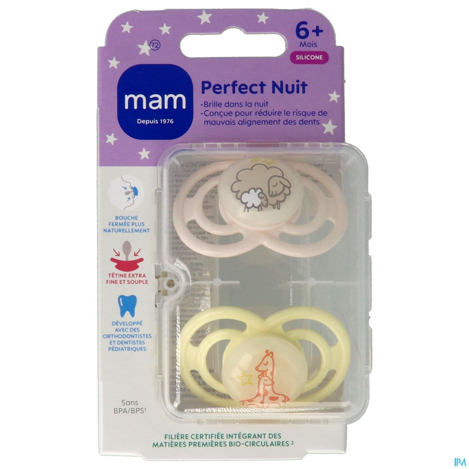 SUCET MAM PERFECT NUIT SIL 6+M X2
