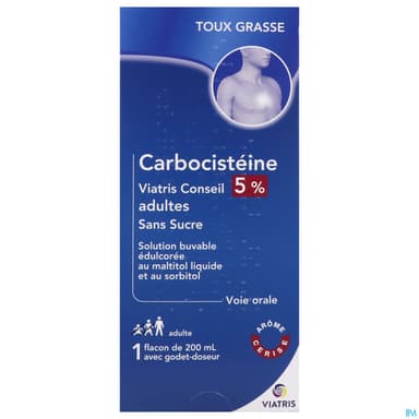 CARBOCISTEINE 5% VTS SOL S/S 200ML