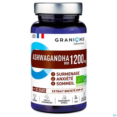 GRANIONS ASHWAGANDHA BIO CPR 60
