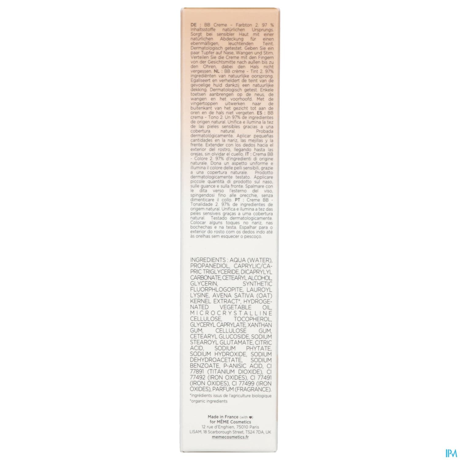 Meme La Bb Creme Teinte 2 30ml