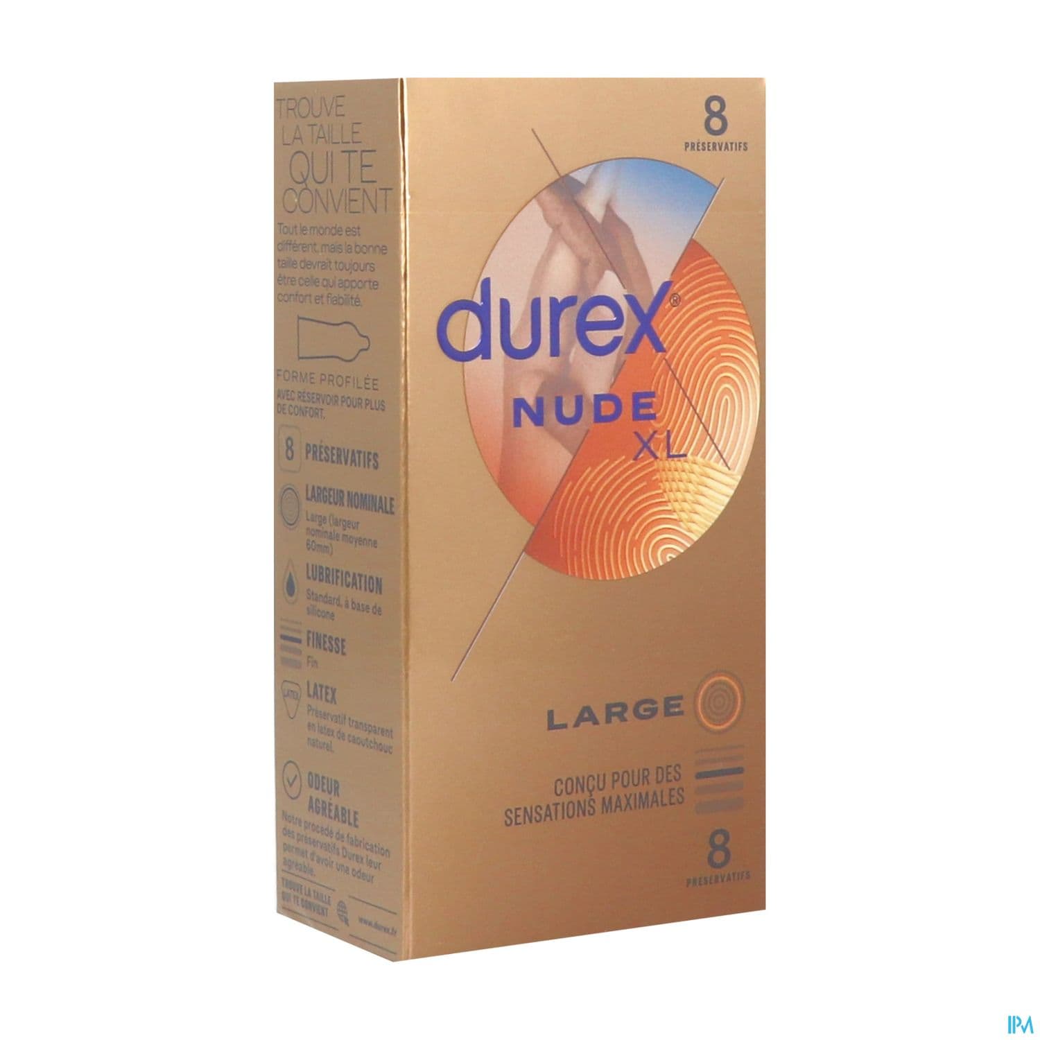 Durex Nude Xl Preservatif 8