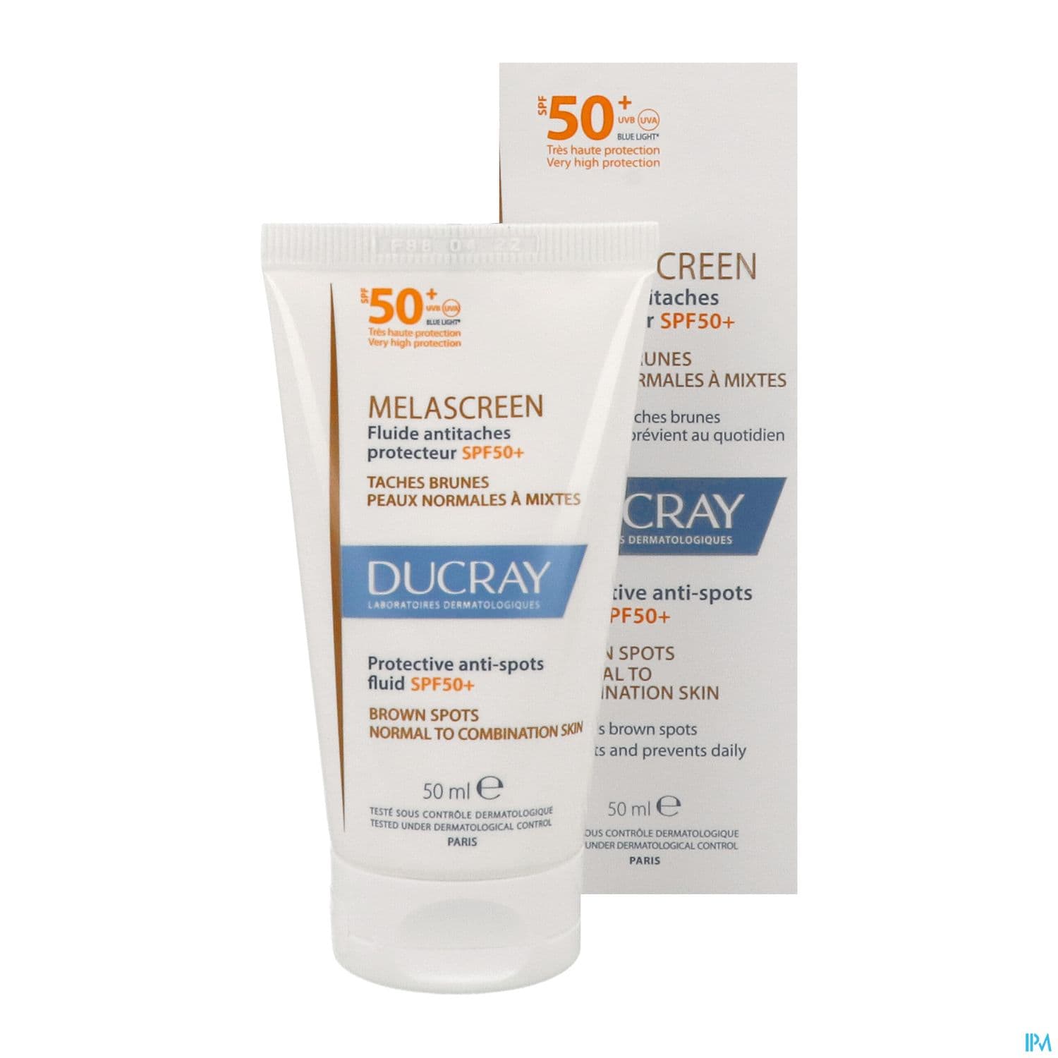 Ducray Melascreen Uv Fluide Antitaches Spf50+ 50ml