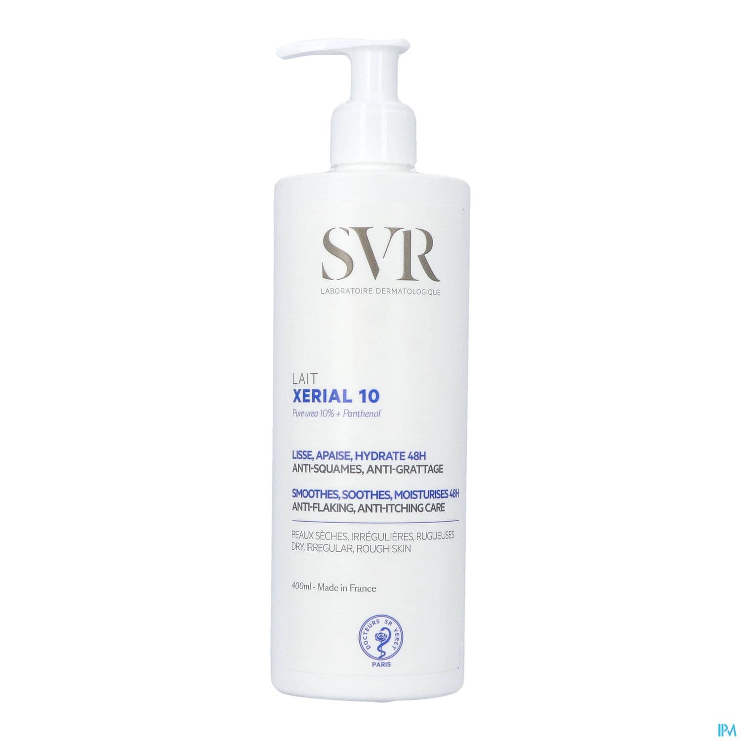 SVR XERIAL 10 LAIT CORP 400ML