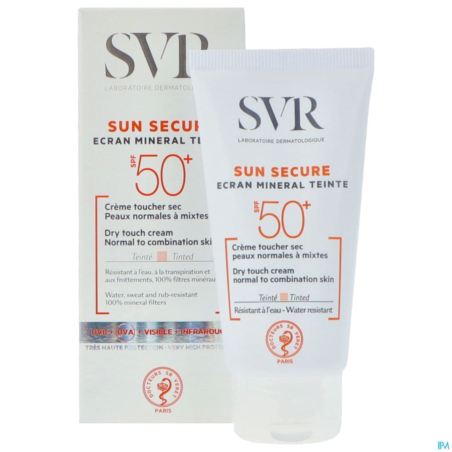 Sun Secure Mineral Teite Peau Normale Ip50+ 60ml