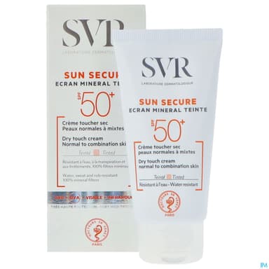 Sun Secure Mineral Teite Peau Normale Ip50+ 60ml
