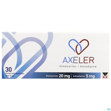 Axeler 20mg/5mg Comprime 30