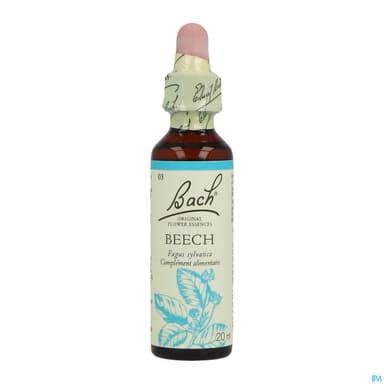 Fleurs De Bach Original 03 Beech Compte Gouttes 20ml
