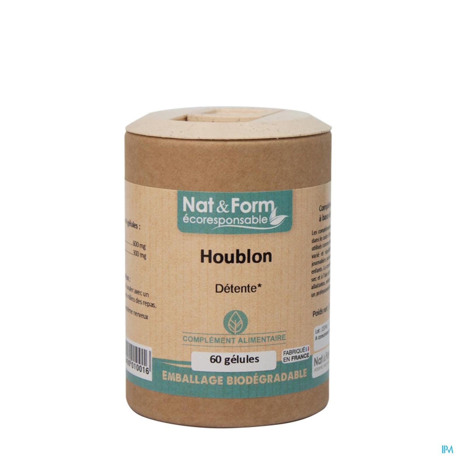 Nat Et Form Ecoresponsable Houblon Gelule 60