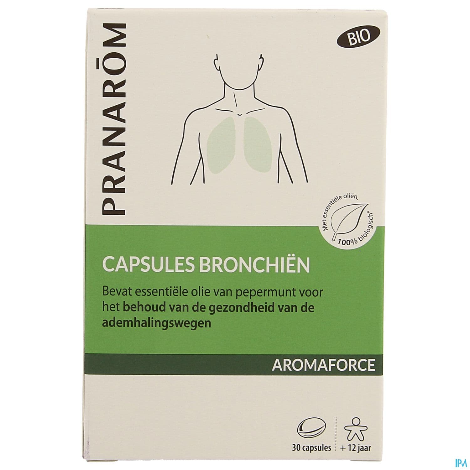 Pranarom Aromaforce Bronches Eubiarom Bio Capsule 30