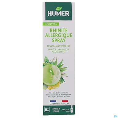 HUMER RHINITE ALLERGIQUE SPR 20ML