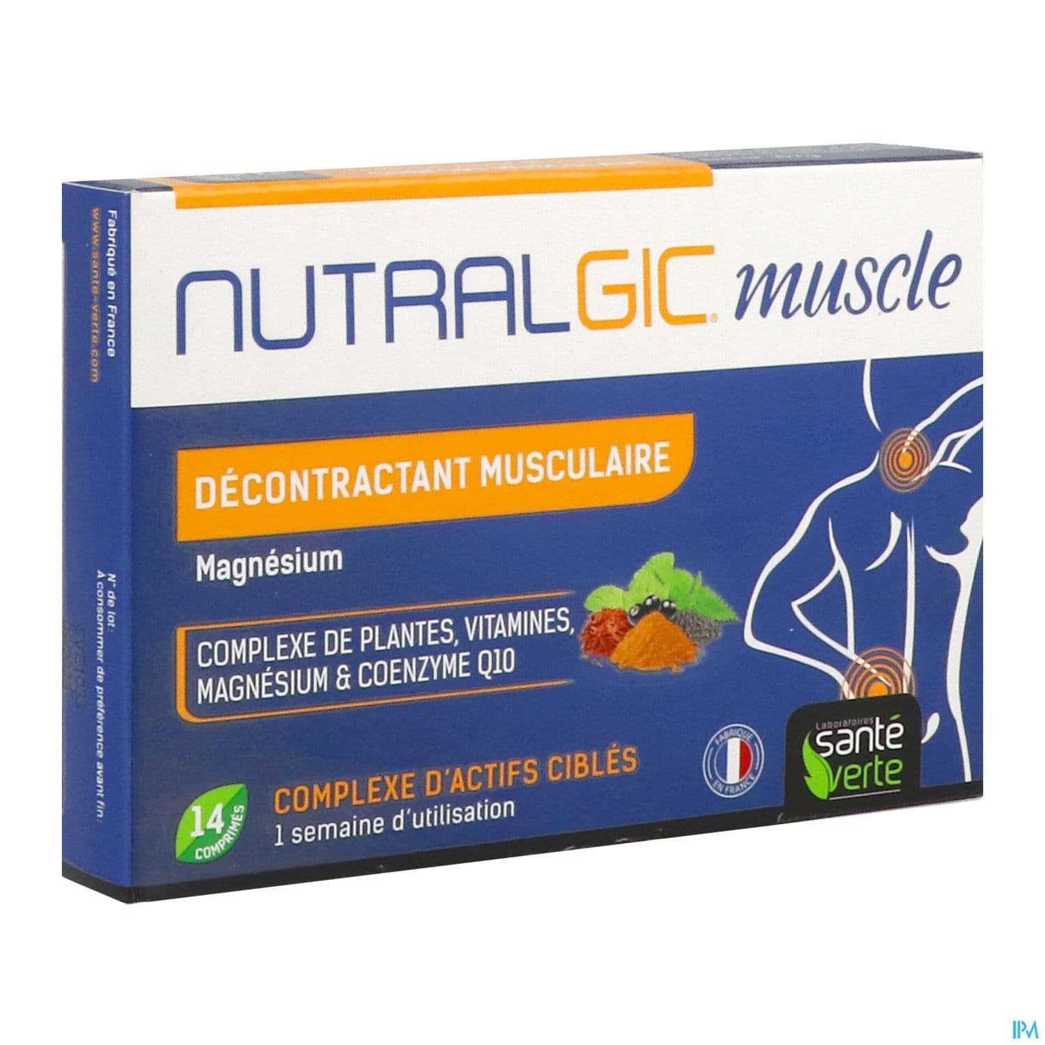 NUTRALGIC MUSCLE SANTE VERTE CPR14