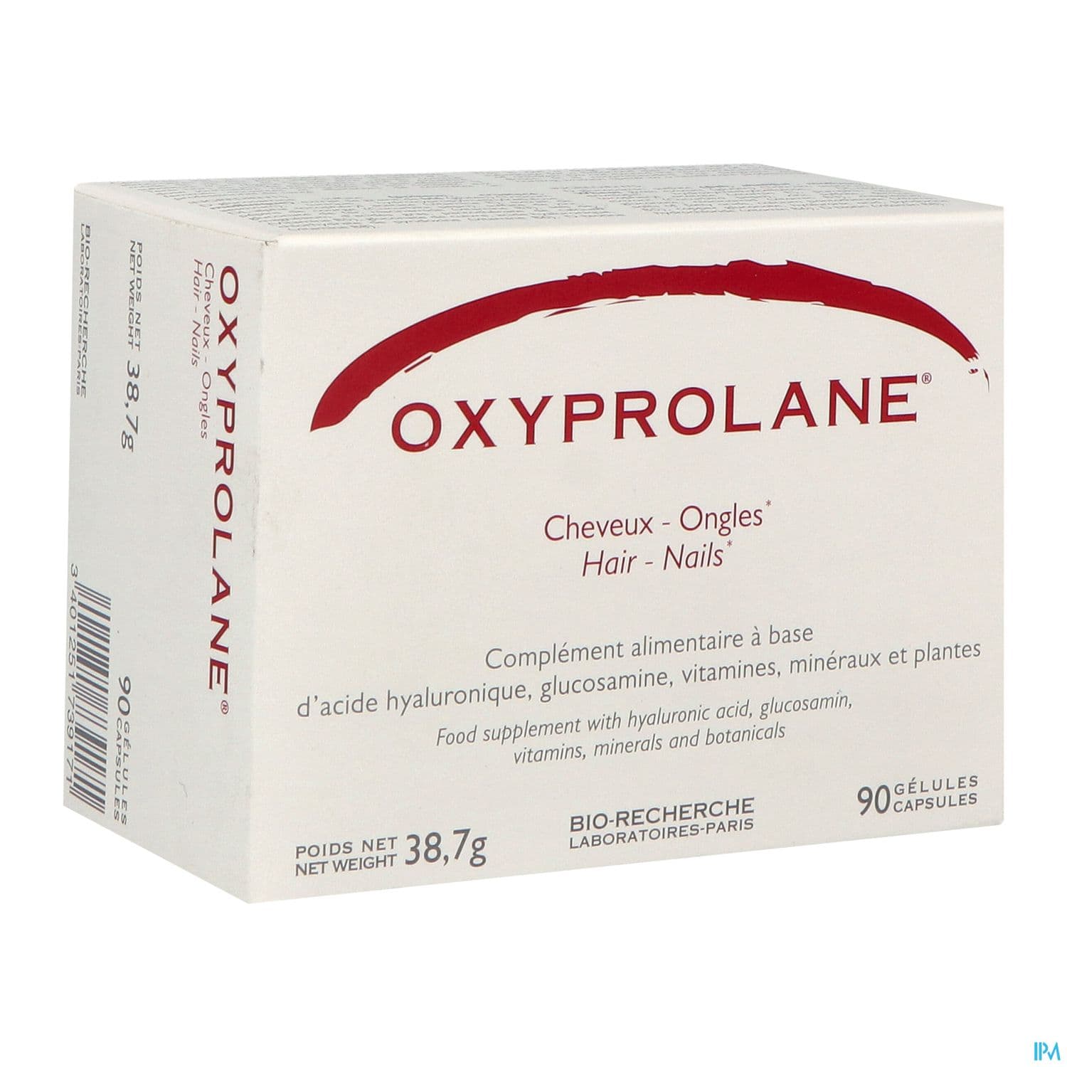 Bio Recherche Oxyprolane Cheveux Ongles Gelule 90