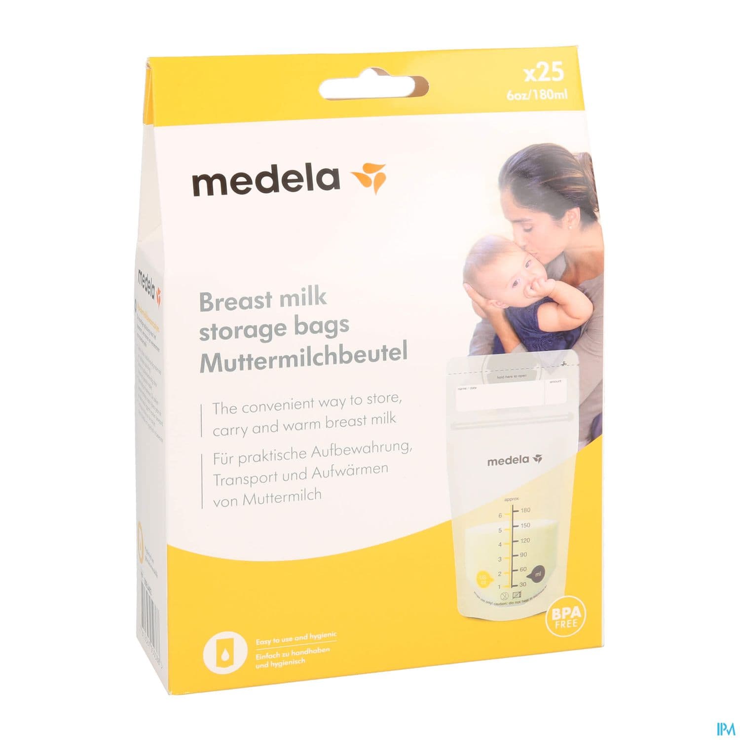 MEDELA CONSERV LAIT MATER SACH 25