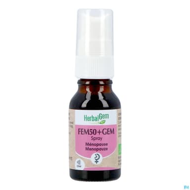 HERBALGEM FEM50+GEM BIO 15ML