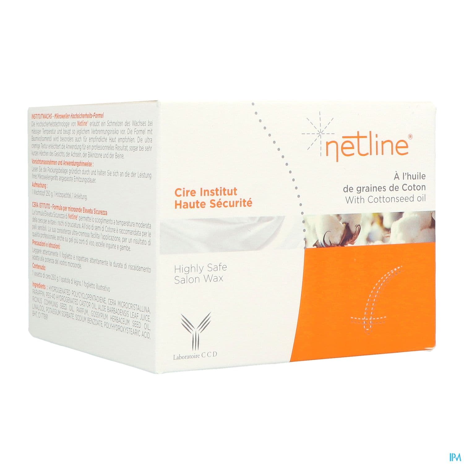 NETLINE CIRE INSTIT SECUR POT 250G