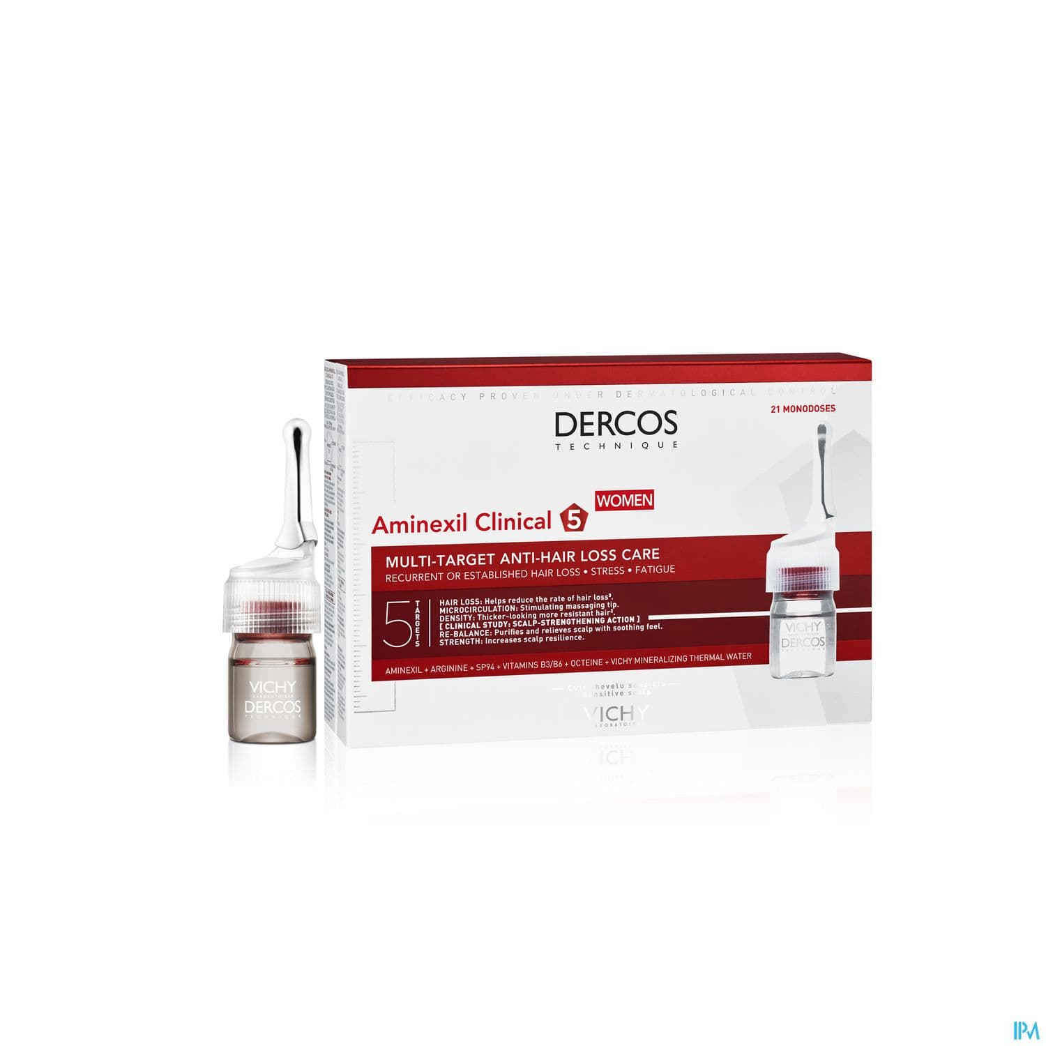 Vichy Dercos Aminexil Clinical 5 Women Amp 21x6ml