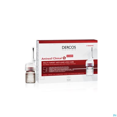 Vichy Dercos Aminexil Clinical 5 Women Amp 21x6ml