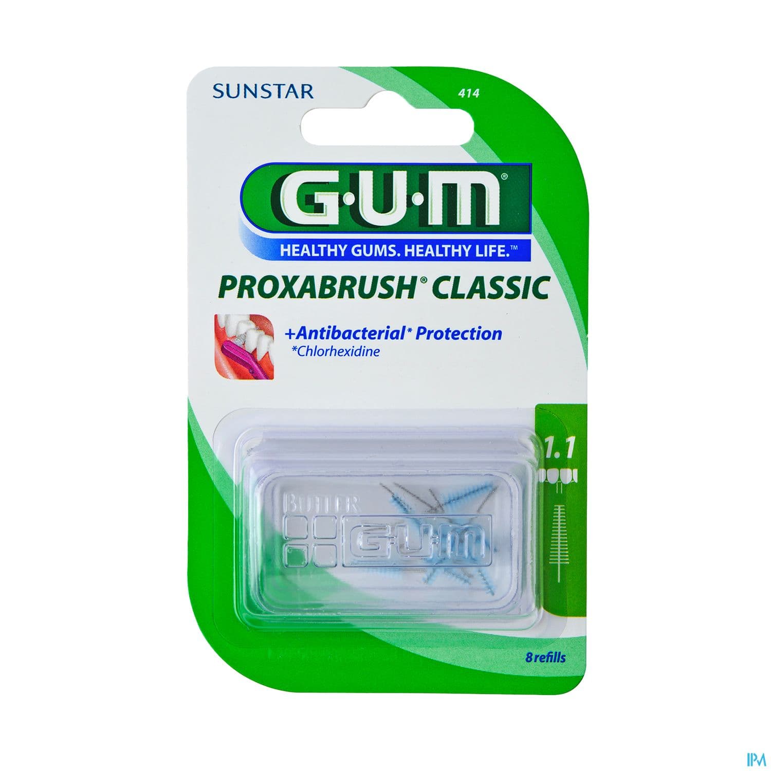 Gum Classic Brossette Interdentaire Rech 1mm1 X8 — Pharmacie Du Chatelet - Orleans