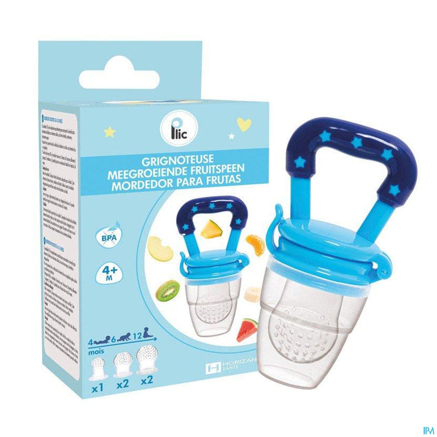 Plic Baby Grignoteuse Bleue