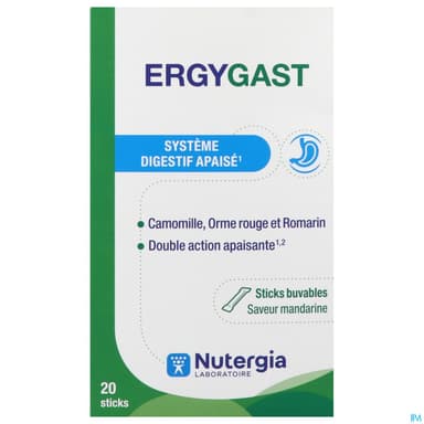 Nutergia Ergygast Stick Buvable 20