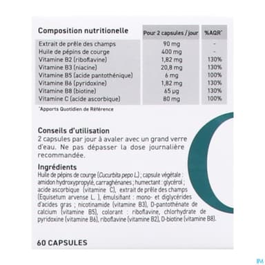 Oenobiol Hair Expert Chute De Cheveux Capsule 60