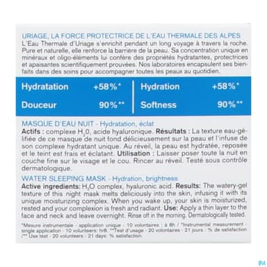 URIAGE EAU THERM MASQ EAU NUIT50ML