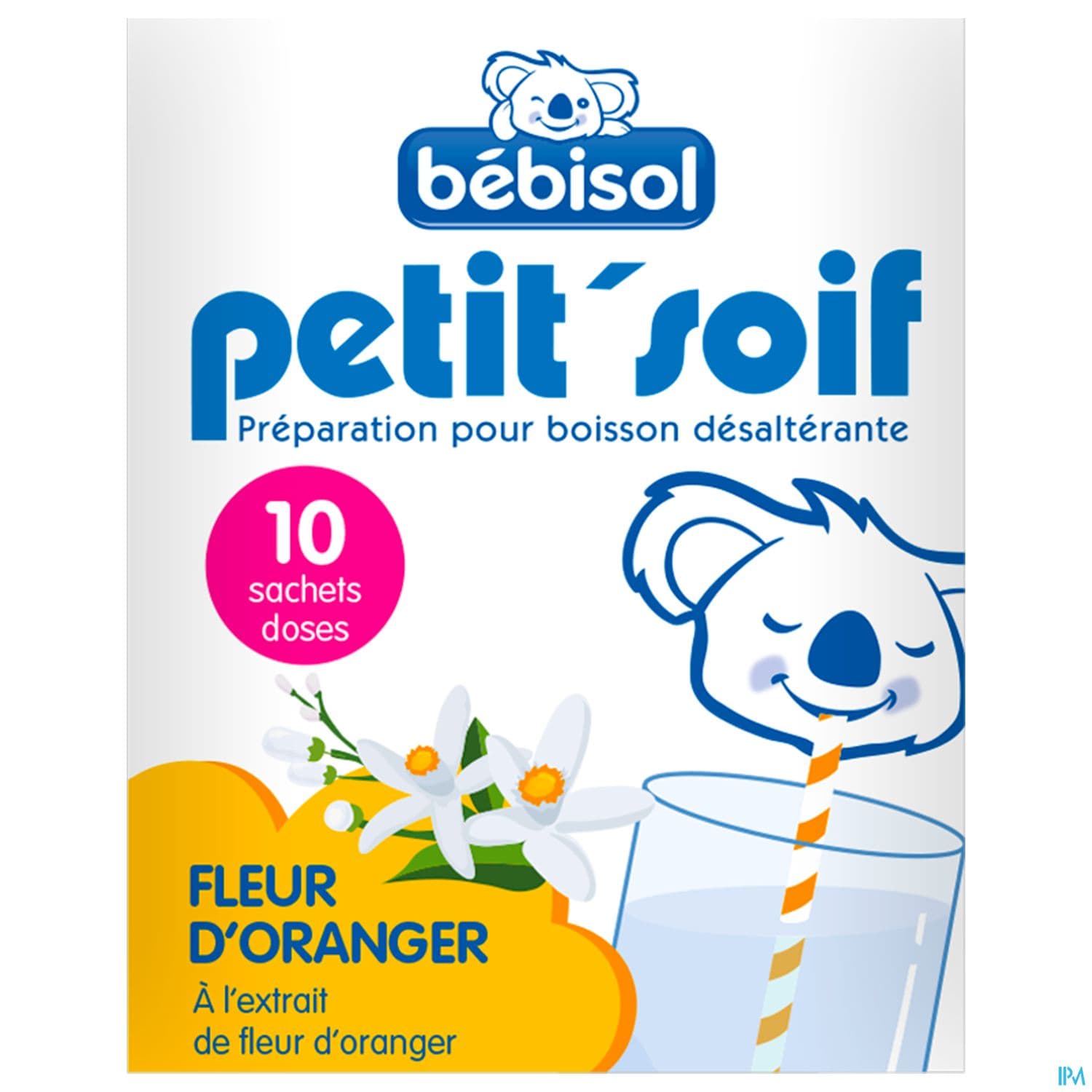 Bebisol Petit Soif Preparation Pour Boisson Fleur Oranger Sachet 10
