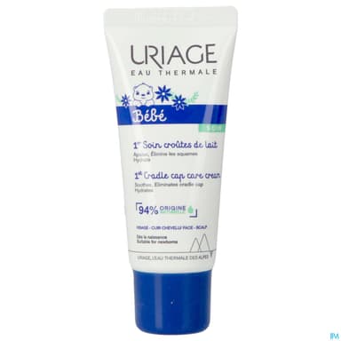 URIAGE BB 1ER SOIN Cr soin croûtes lait 40ml