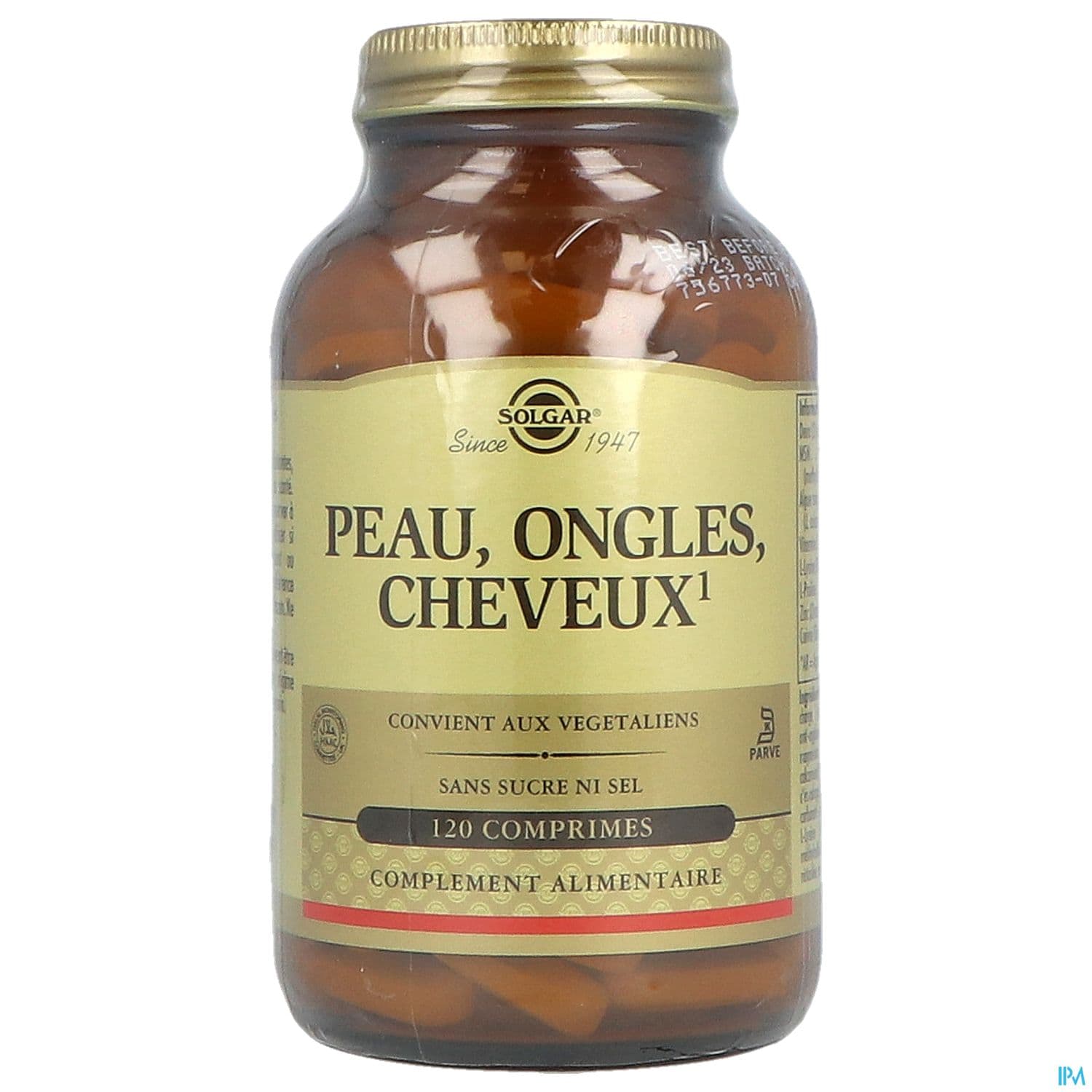 SOLGAR PEAU/ONGL/CHEVEUX CPR 120