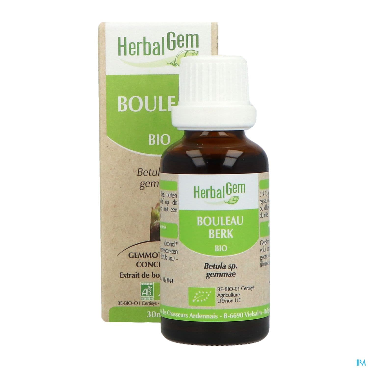 Herbalgem Bouleau Sirop Bourgeon Macer Gl Bio 30ml