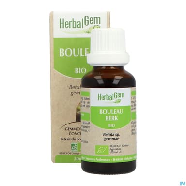 Herbalgem Bouleau Sirop Bourgeon Macer Gl Bio 30ml