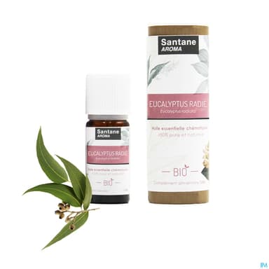 Santane Aroma Huile Essentielle Eucalyptus Radie Bio 10ml